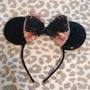 Disney Minnie Mouse Headband Goth Ears